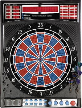 Dartboard Premium silver