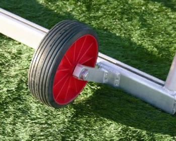 Transportrollen für Fußballtore