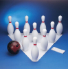 Bowlingspiel mit 10 Kegel