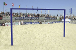 Beach-Handballtor 3 x 2 m, blau