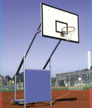 Prallschutz für Basketball-Anlage Mobil