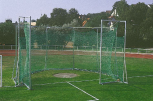 Hammerwurf-Schutzgitter