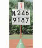 Anzeigetafel für Leichtathletik