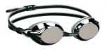 Schwimmbrille Boston Wettkampfschwimmbrille, silber