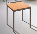 Lehrertisch 80 x 80 x 72 cm, Eiche DEcor