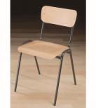 Stuhl, Sitzschale aus Buche
