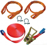 Slackstar Slackline-Set 6-teilig (15 m lang)