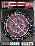 Dartboard Premium silver