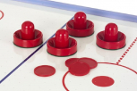 Airhockey-Puck, rot