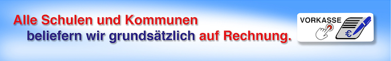 Rechnung für Behörden und Schulen